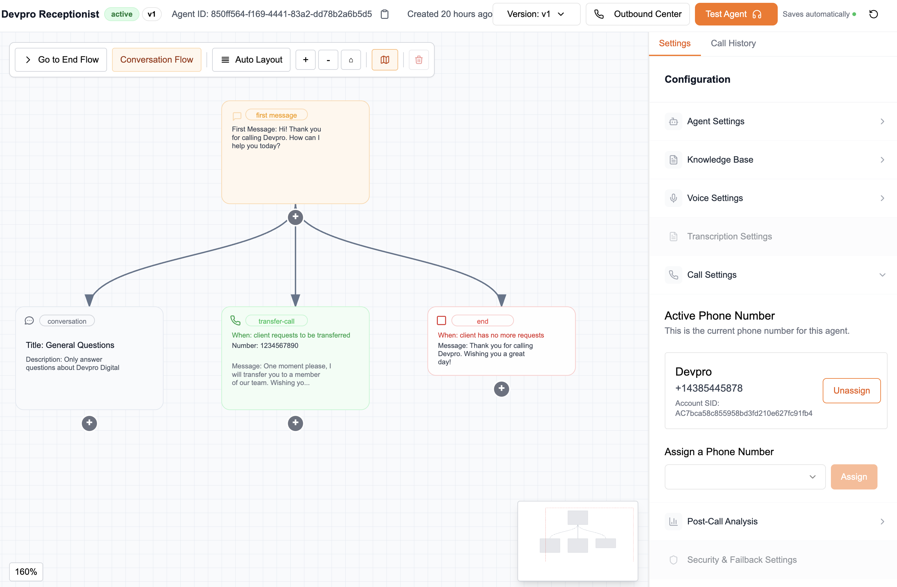 Numéro de téléphone